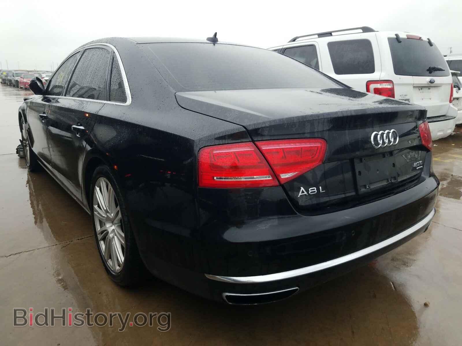 2013 AUDI A8 - VIN: WAUR2AFD7DN028174 - Фото 3