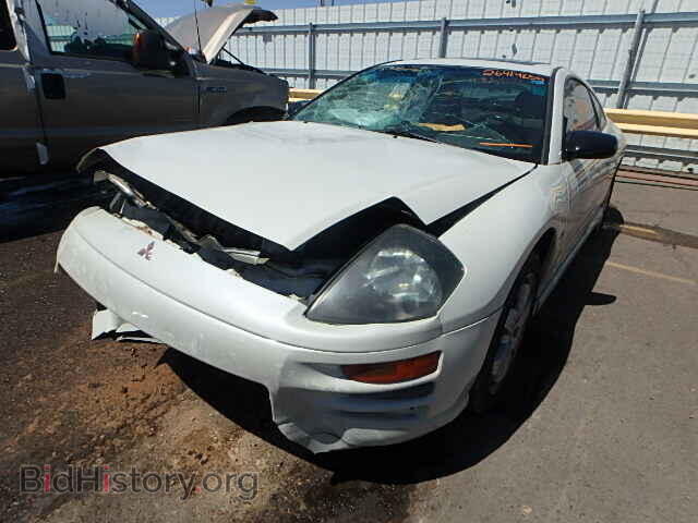 2001 MITSUBISHI ECLIPSE - VIN: 4A3AC84H91E104322 - Фото 2