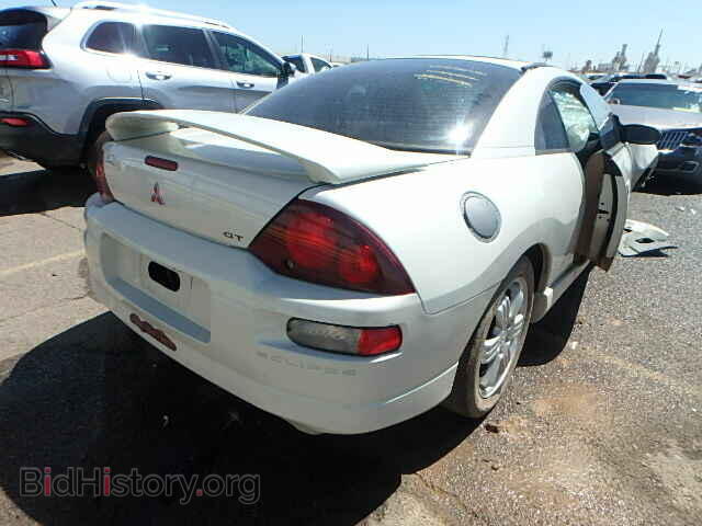 2001 MITSUBISHI ECLIPSE - VIN: 4A3AC84H91E104322 - Фото 4