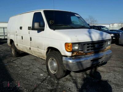 2006 Ford ECONOLINE, белый — VIN 1FTNE24W36DA91302, Copart