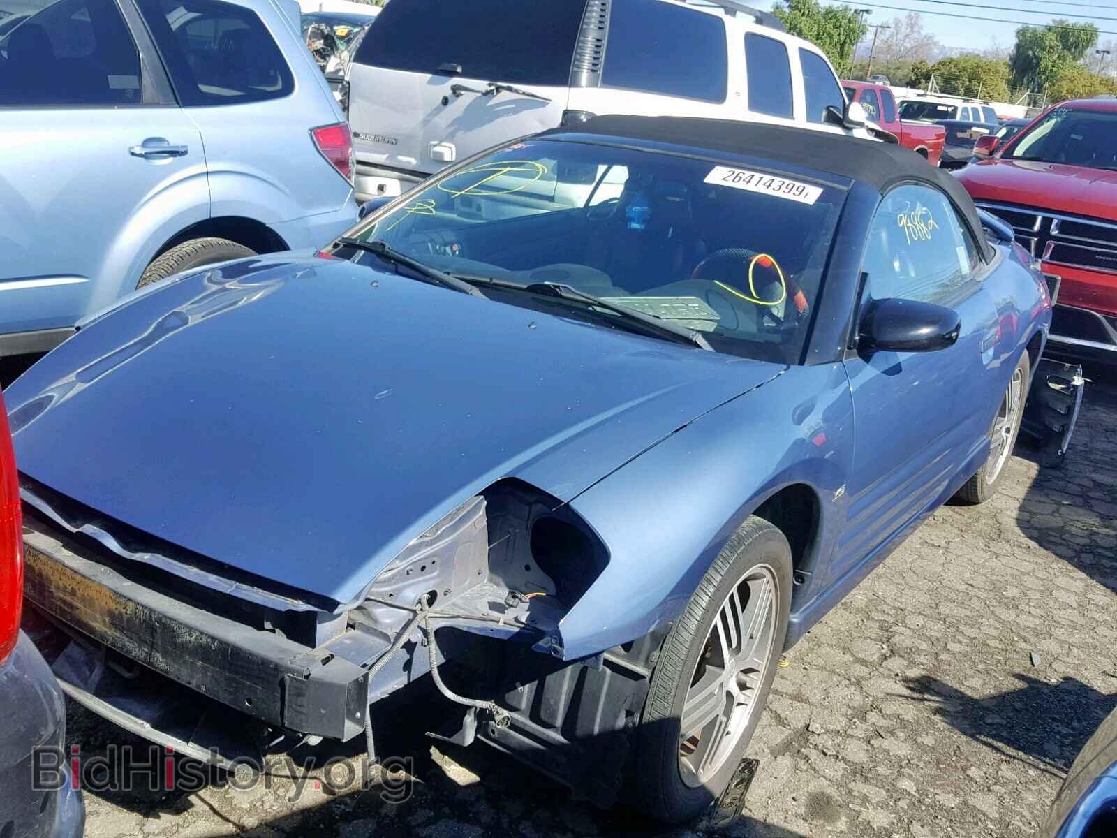 2003 MITSUBISHI ECLIPSE - VIN: 4A3AE75H83E006047 - Photo 2