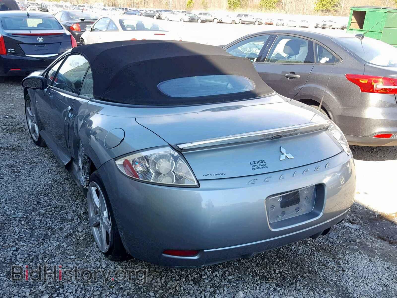 2007 MITSUBISHI ECLIPSE - VIN: 4A3AL25FX7E038446 - Фото 3
