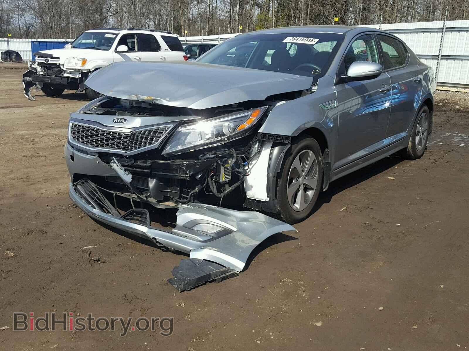 2015 KIA OPTIMA - VIN: KNAGM4AD7F5082216 - Фото 2