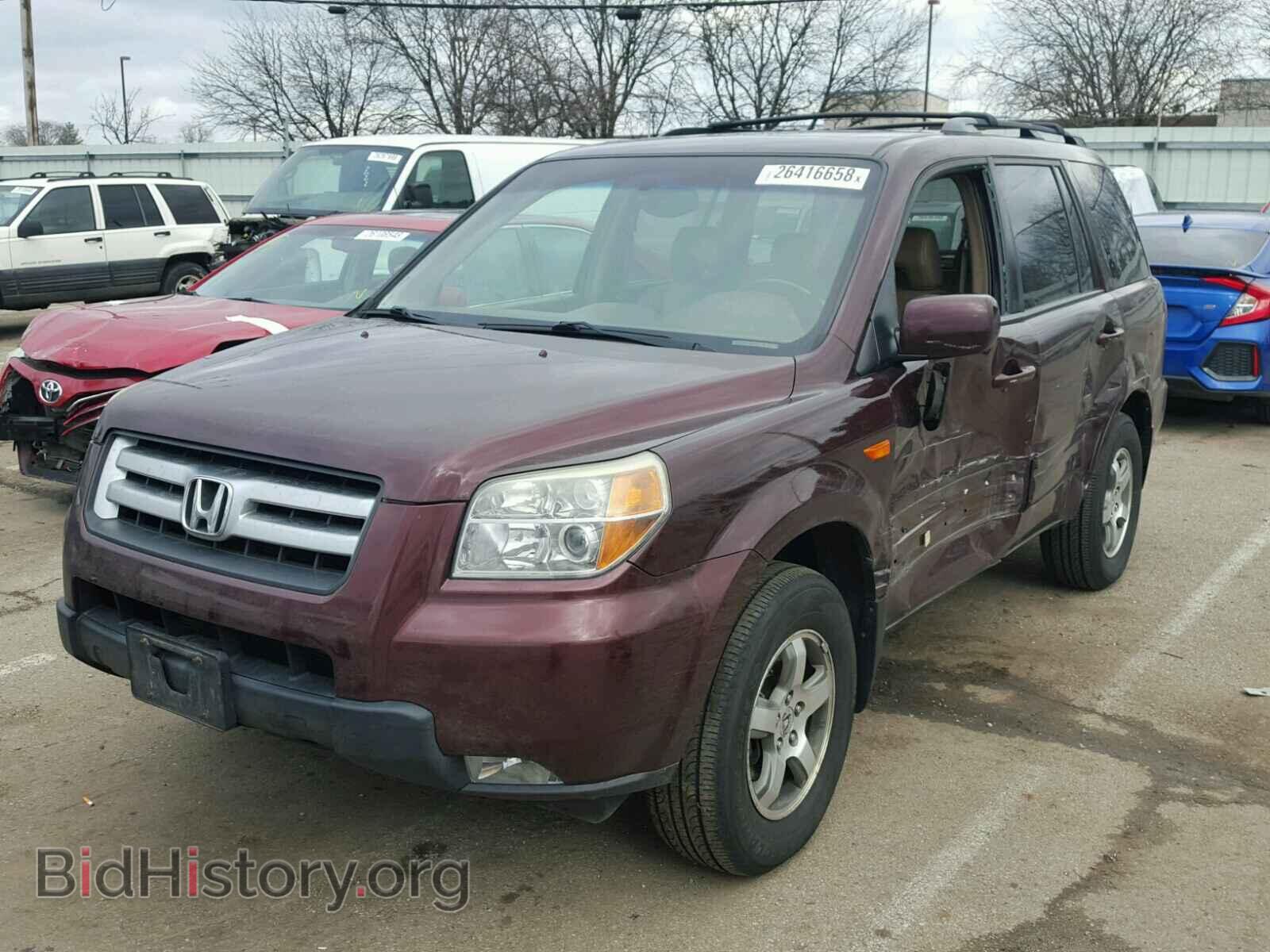 2008 HONDA PILOT - VIN: 5FNYF18708B011568 - Фото 2