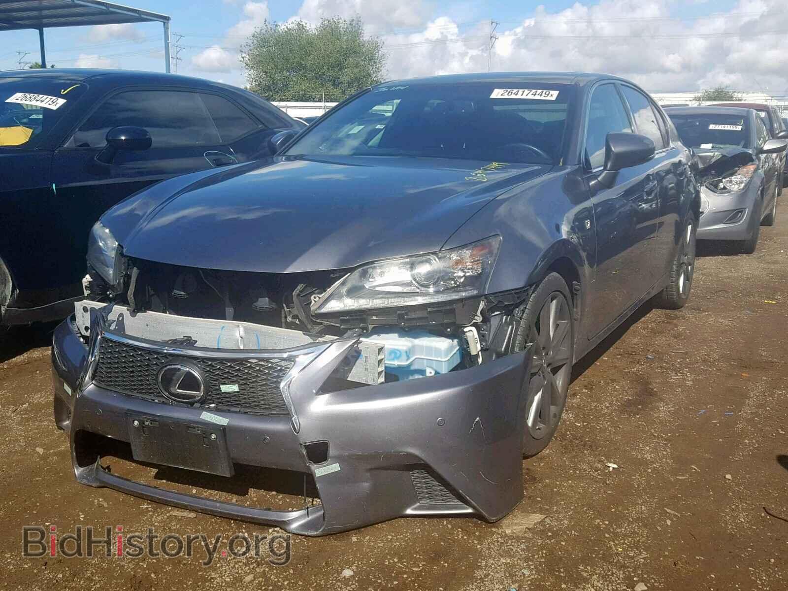 2013 LEXUS GS350 - VIN: JTHBE1BL7D5020888 - Фото 2