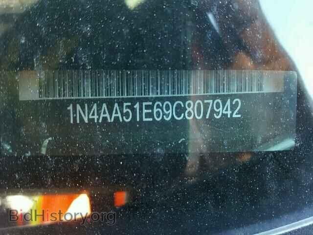 2009 NISSAN MAXIMA - VIN: 1N4AA51E69C807942 - Фото 10
