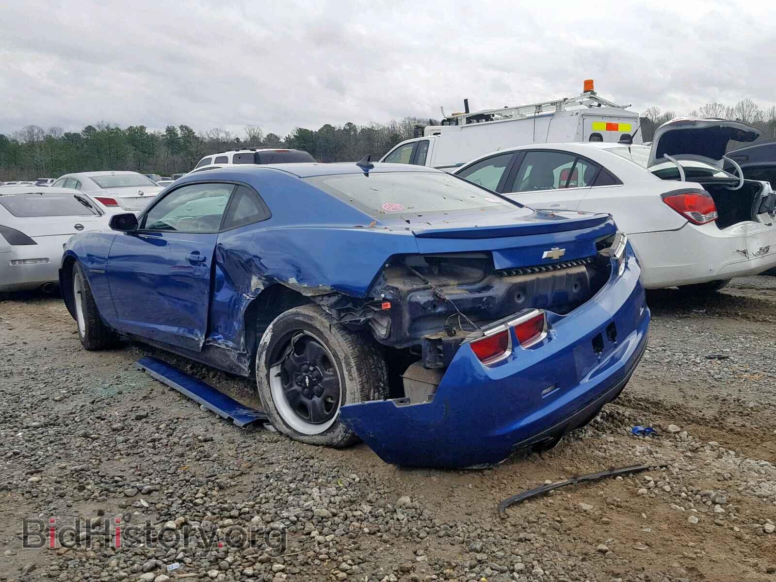 2012 CHEVROLET CAMARO - VIN: 2G1FA1E37C9172593 - Фото 3