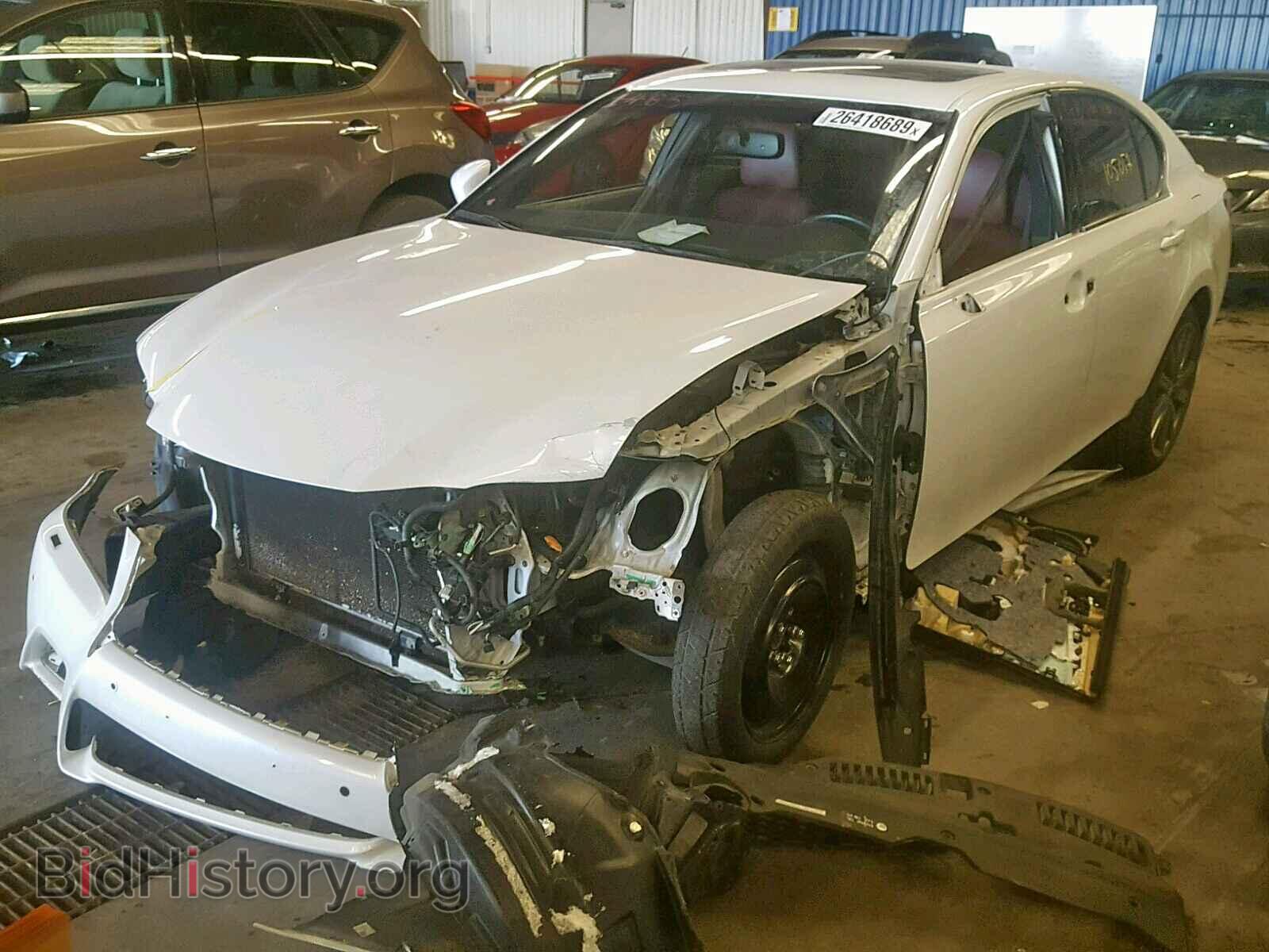 2013 LEXUS GS350 - VIN: JTHCE1BL2D5006501 - Фото 2