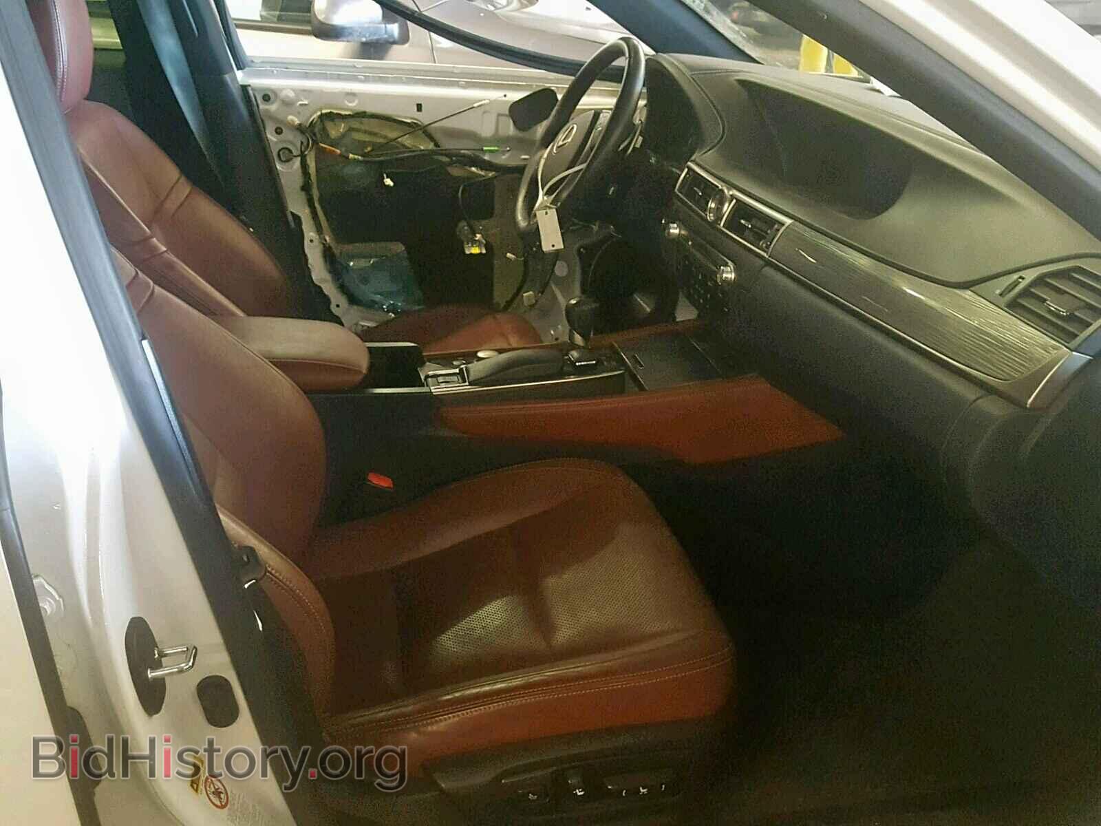 2013 LEXUS GS350 - VIN: JTHCE1BL2D5006501 - Фото 5