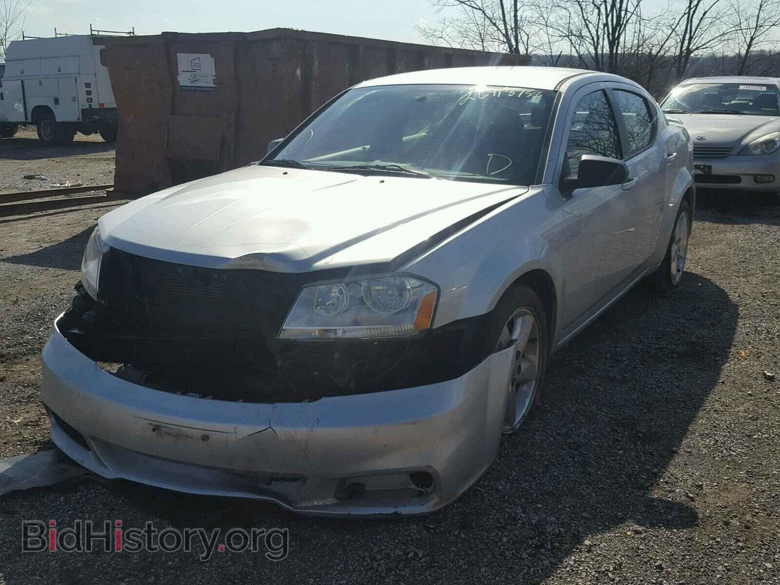 2012 DODGE AVENGER - VIN: 1C3CDZAB9CN182380 - Фото 2