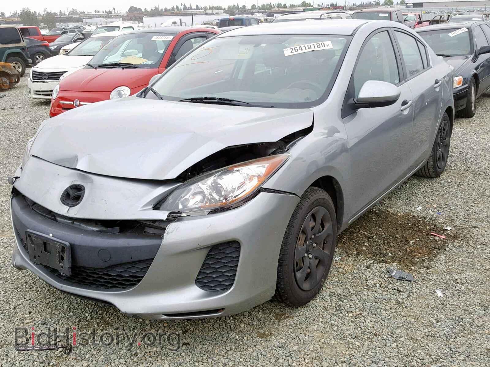 2012 MAZDA 3 - VIN: JM1BL1UG8C1673565 - Фото 2