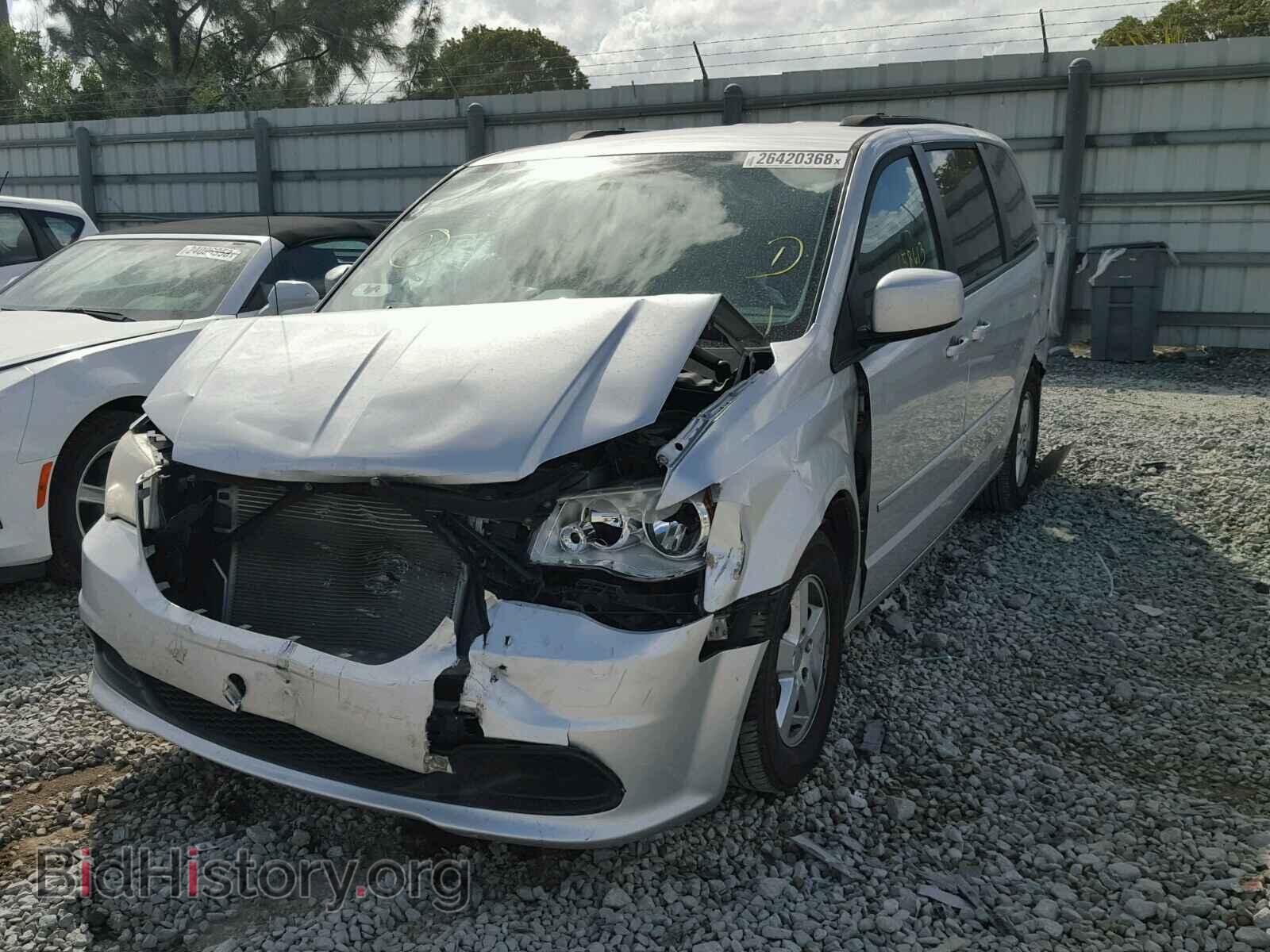 2011 DODGE CARAVAN - VIN: 2D4RN3DG3BR638966 - Фото 2