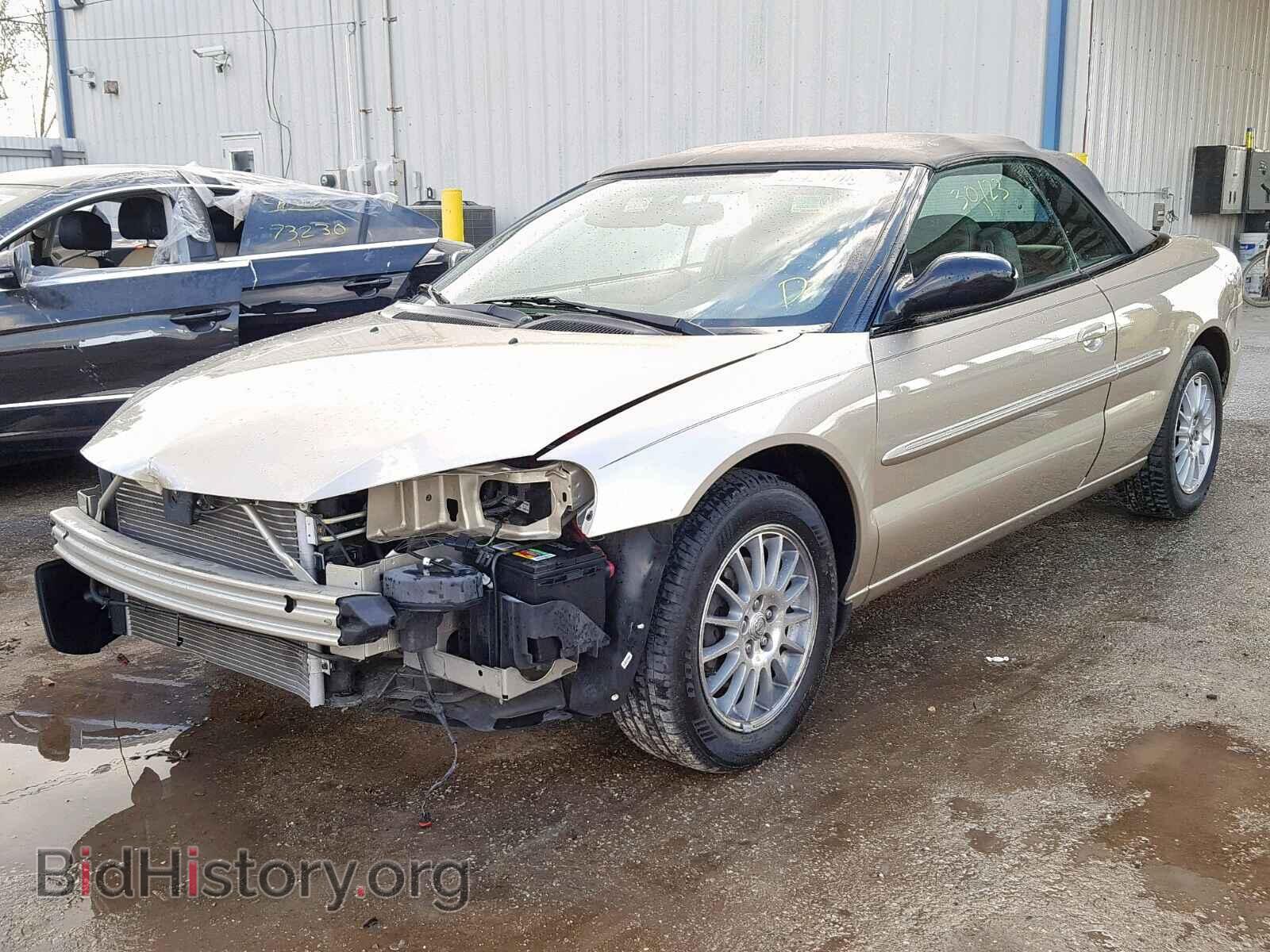 2005 CHRYSLER SEBRING - VIN: 1C3EL55R65N570326 - Фото 2