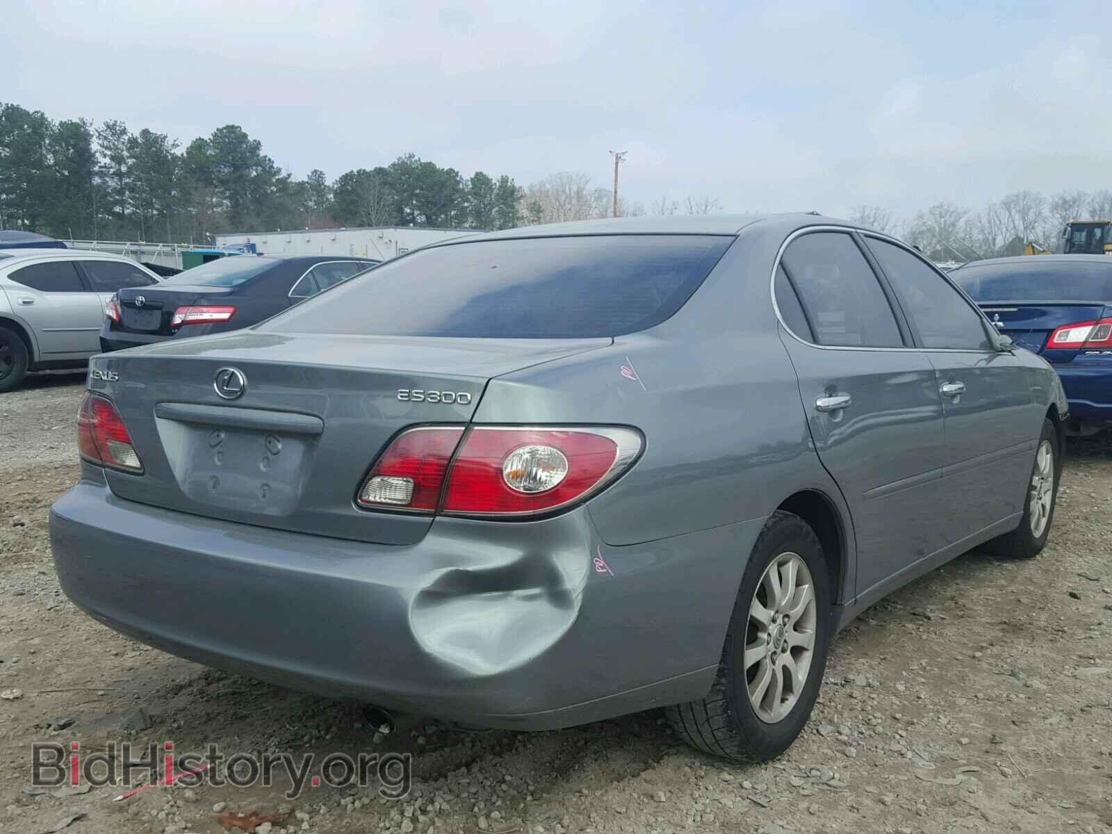 2003 LEXUS ES300 - VIN: JTHBF30G930133509 - Фото 4