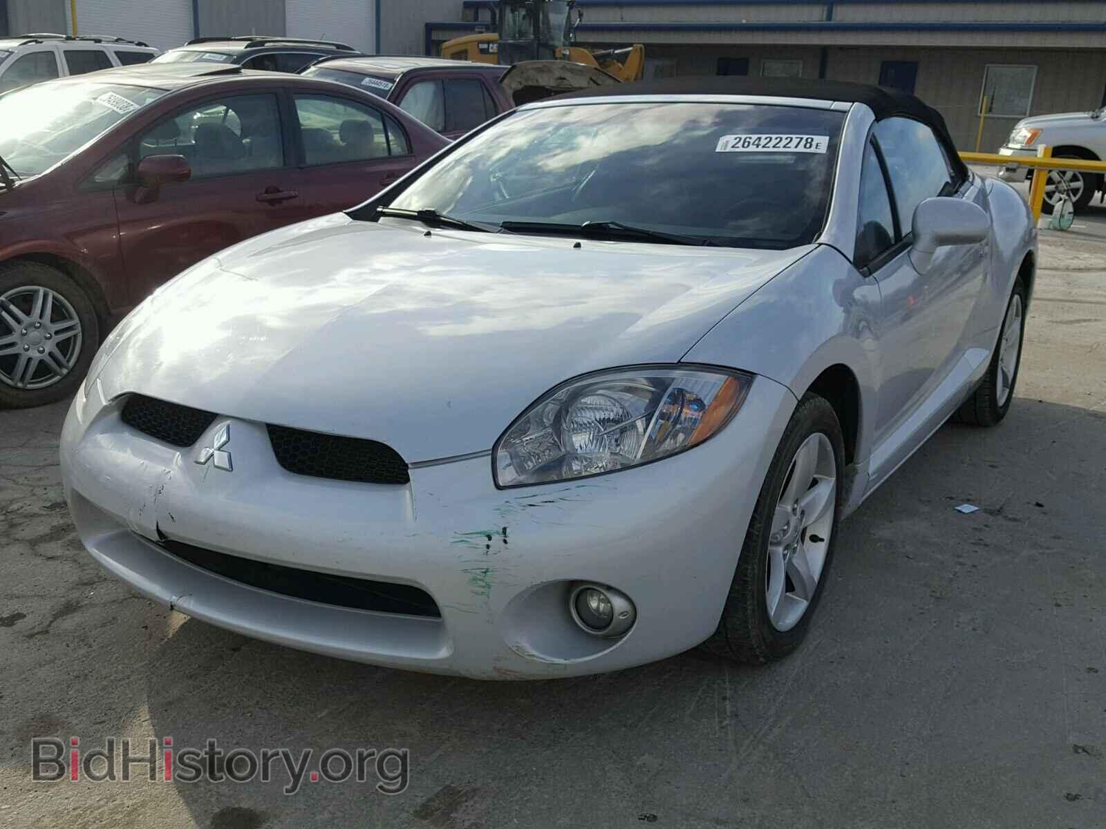 2007 MITSUBISHI ECLIPSE - VIN: 4A3AL25F97E005471 - Фото 2