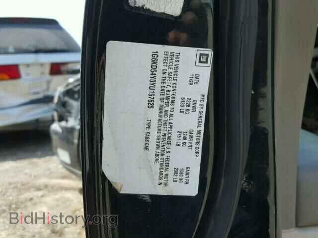 2000 CADILLAC DEVILLE - VIN: 1G6KD54Y0YU197625 - Photo 10