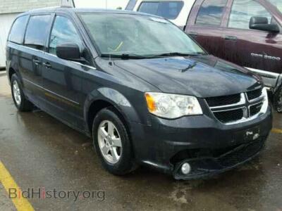 2011 Dodge CARAVAN Grand Crew, серый — VIN 2D4RN5DG2BR678533, Copart