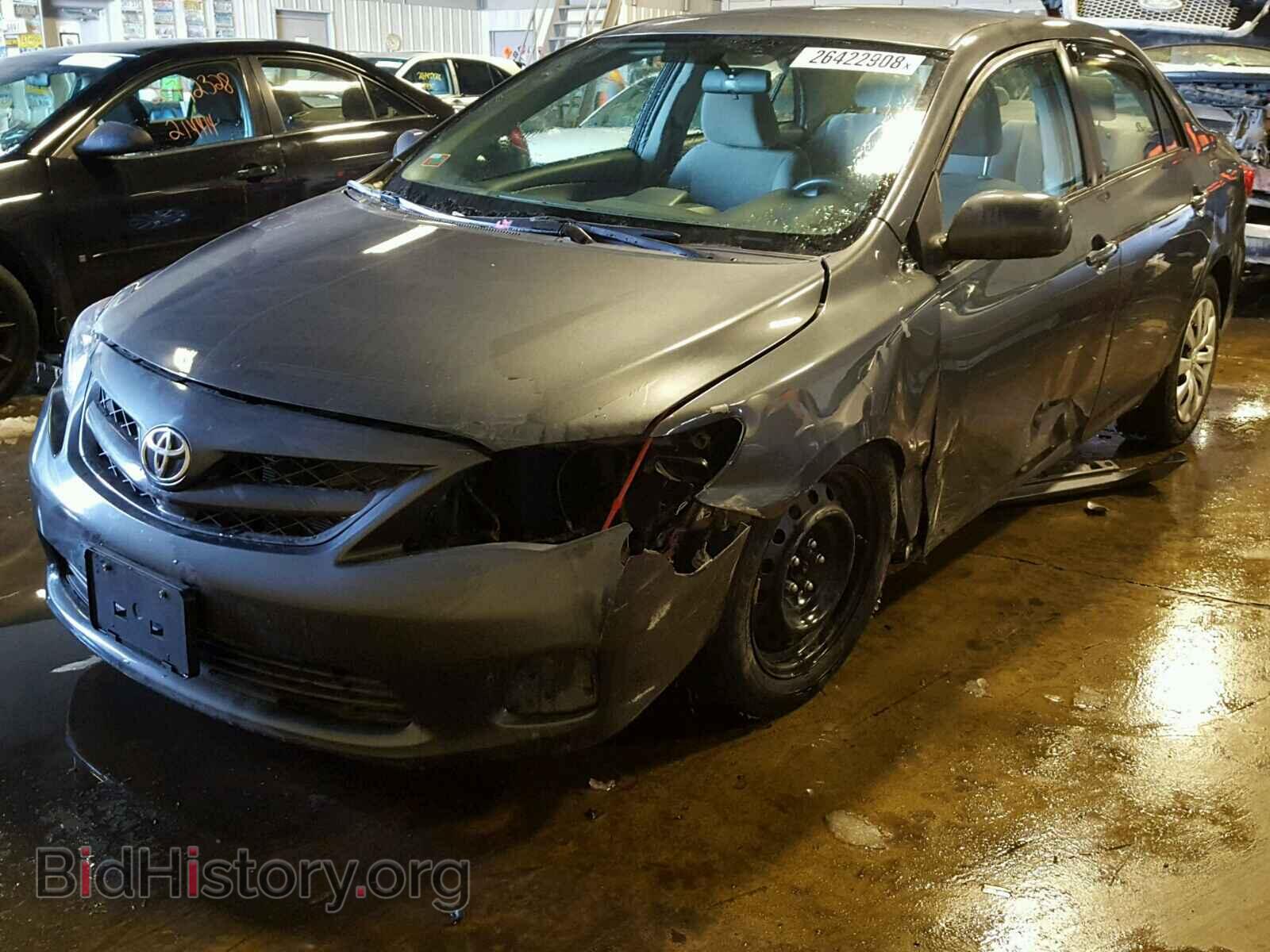 2012 TOYOTA COROLLA BA - VIN: 2T1BU4EE9CC822704 - Фото 2