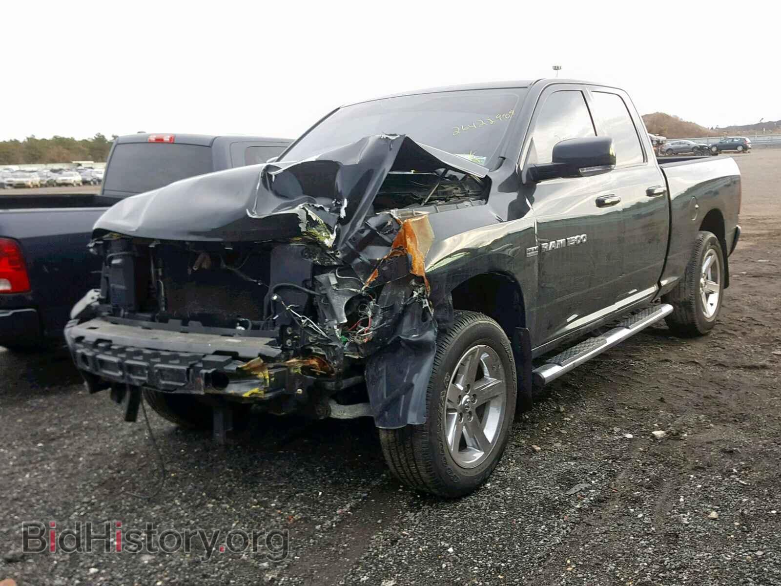 2011 DODGE RAM 1500 - VIN: 1D7RV1GT2BS662335 - Фото 2
