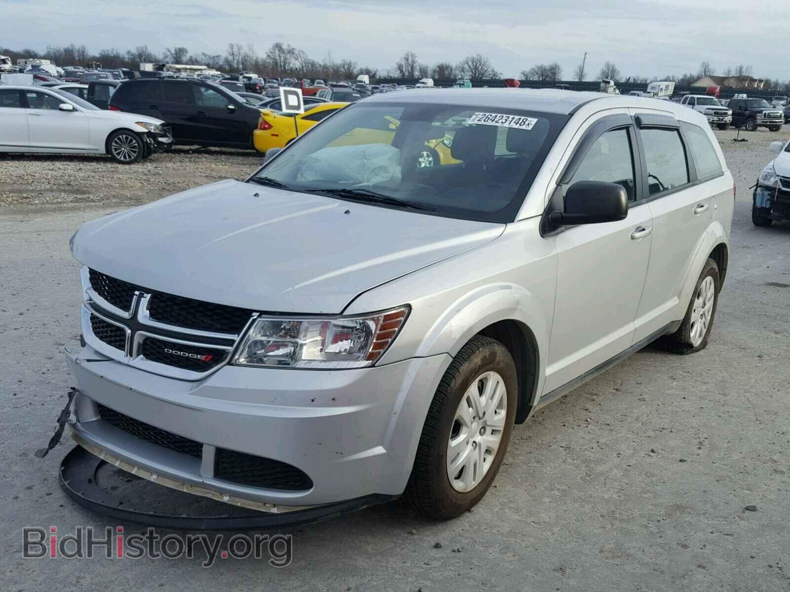 2014 DODGE JOURNEY - VIN: 3C4PDCABXET235567 - Фото 2