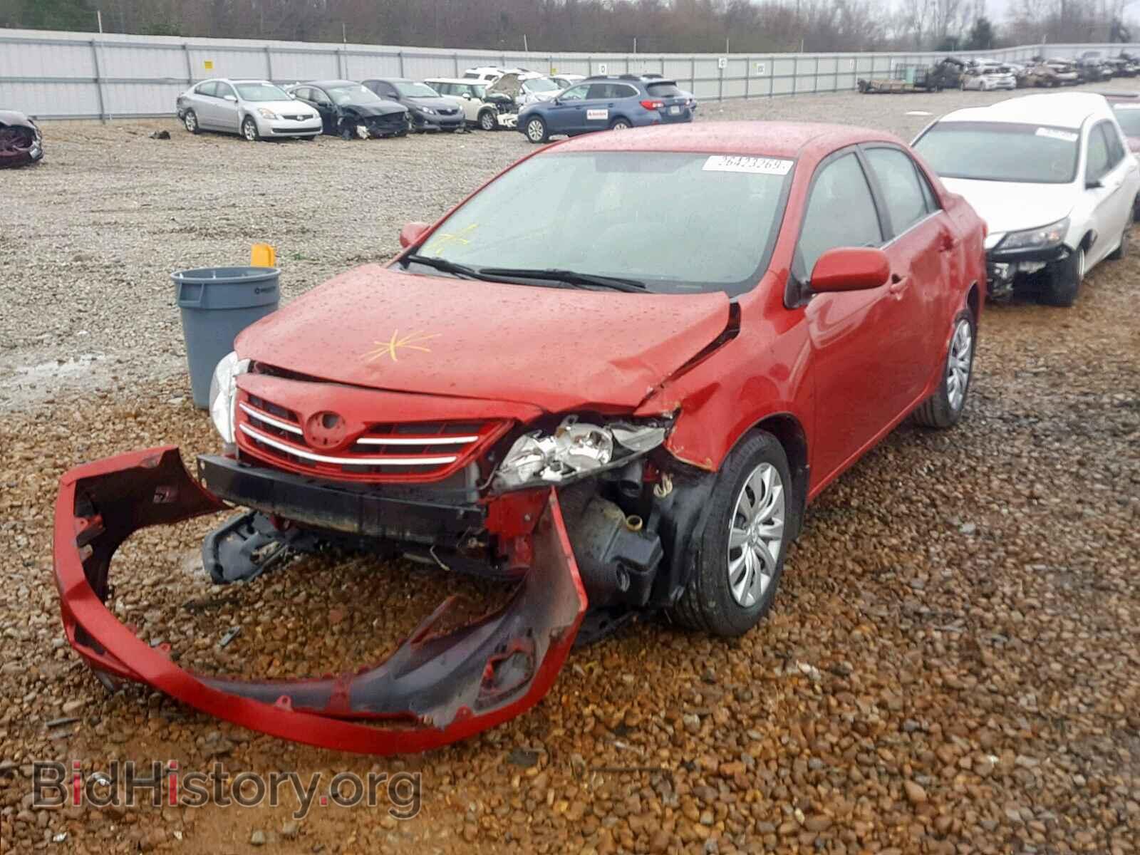 2013 TOYOTA COROLLA BA - VIN: 2T1BU4EEXDC926409 - Фото 2