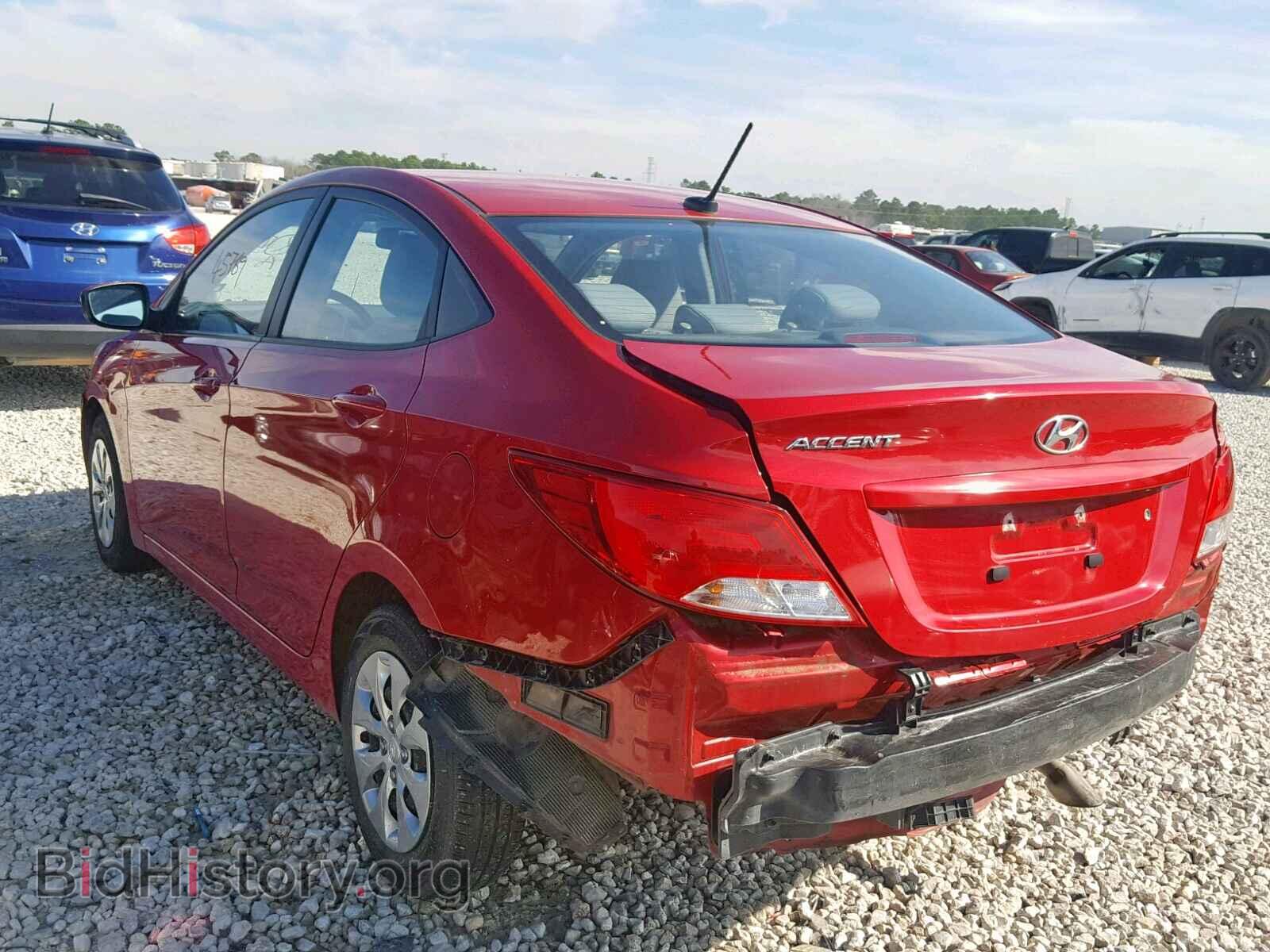 2016 HYUNDAI ACCENT - VIN: KMHCT4AE7GU080286 - Фото 3