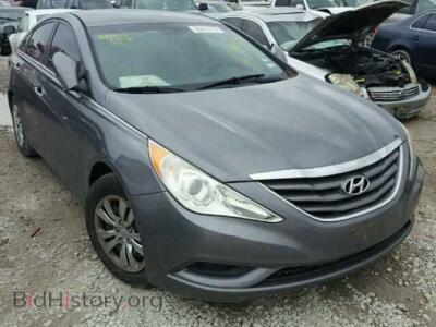 2012 Hyundai SONATA Sonata GLS, серый — VIN 5NPEB4ACXCH325133, Copart