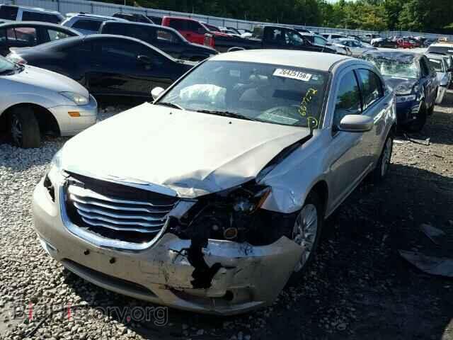 2014 CHRYSLER 200 - VIN: 1C3CCBAB7EN210352 - Фото 2