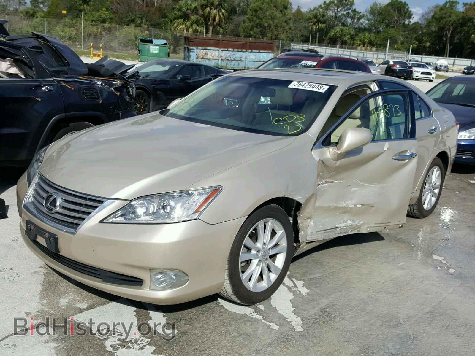 2010 LEXUS ES350 - VIN: JTHBK1EG9A2408614 - Фото 2