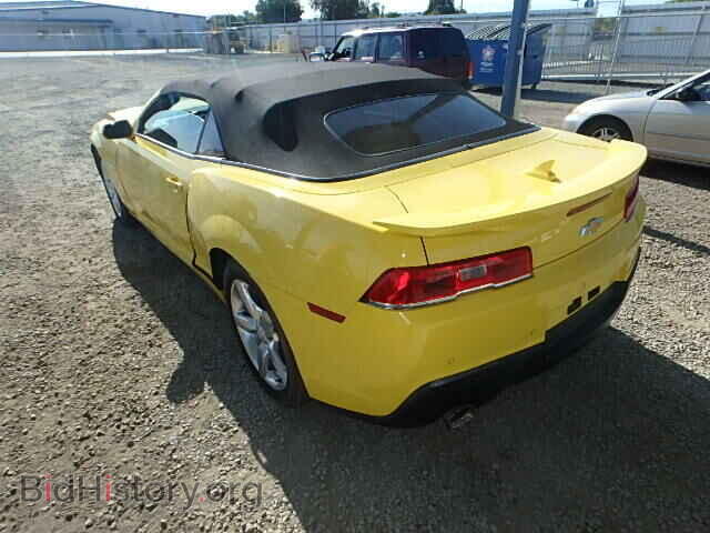 2014 CHEVROLET CAMARO - VIN: 2G1FB3D36E9152851 - Фото 3
