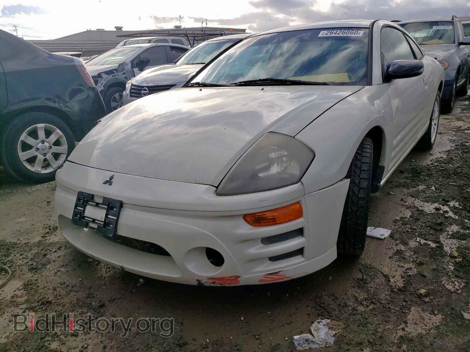 2001 MITSUBISHI ECLIPSE - VIN: 4A3AC34G31E064541 - Фото 2