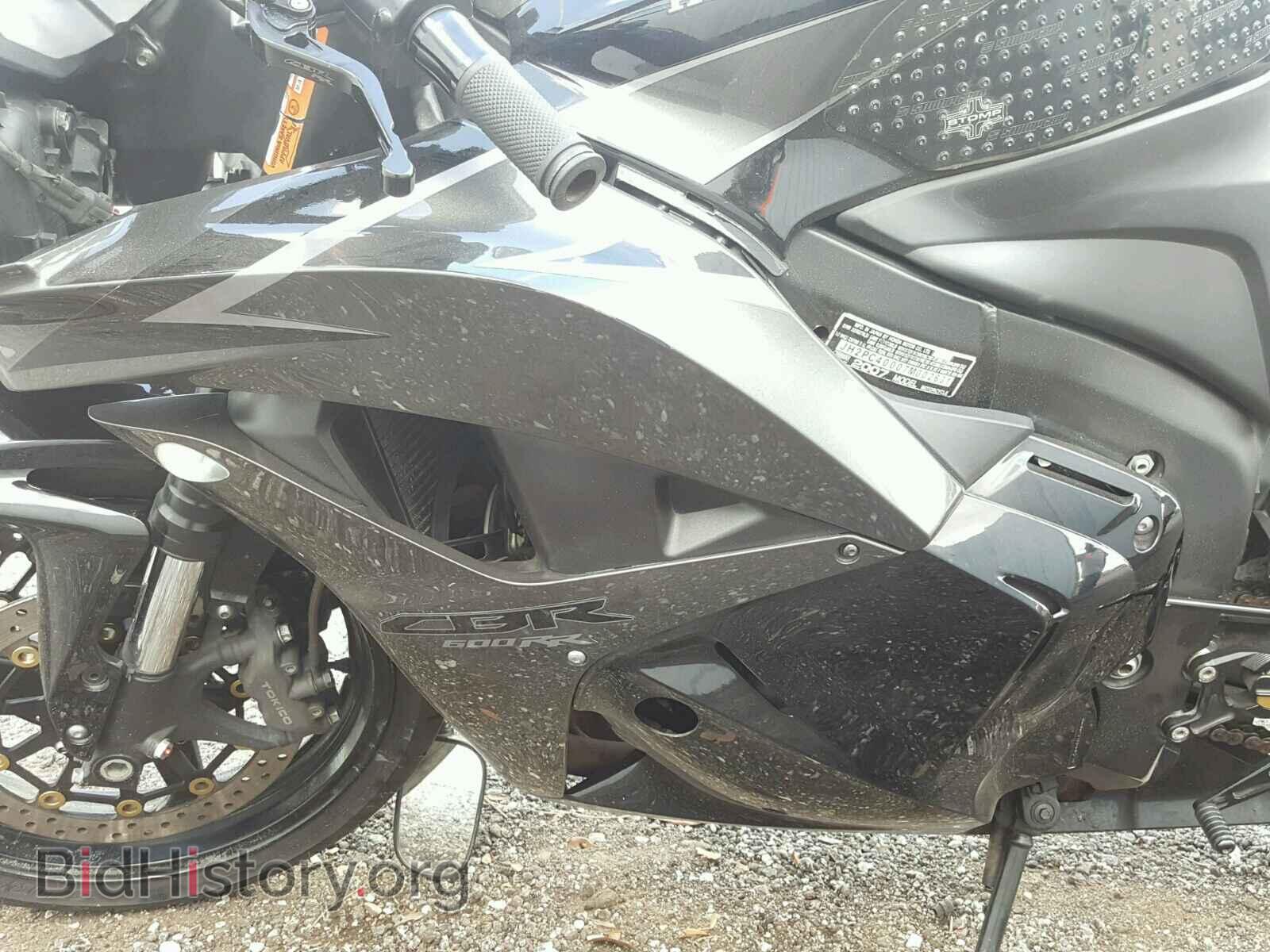 2007 HONDA CBR CYCLE - VIN: JH2PC40007M002631 - Фото 9