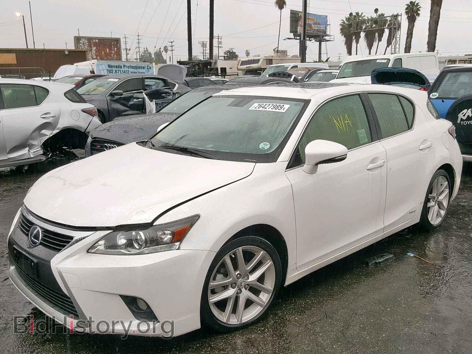2015 LEXUS CT 200 - VIN: JTHKD5BH8F2238316 - Фото 2