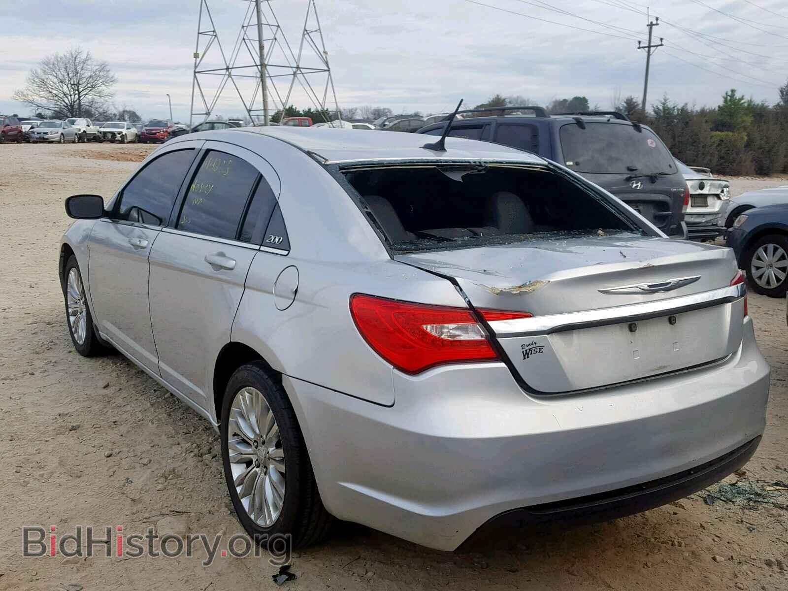 2012 CHRYSLER 200 - VIN: 1C3CCBAB1CN100328 - Фото 3