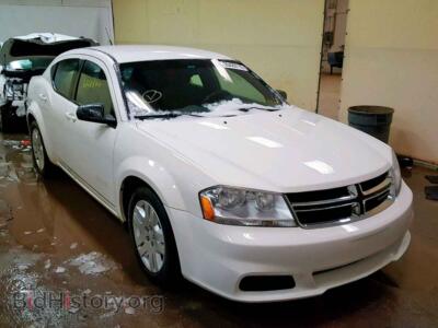2011 Dodge AVENGER Avenger EX, white — VIN 1B3BD4FB6BN518814, Copart