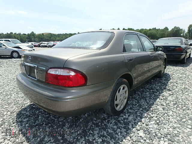 2000 MAZDA 626 - VIN: 1YVGF22C2Y5177187 - Фото 4