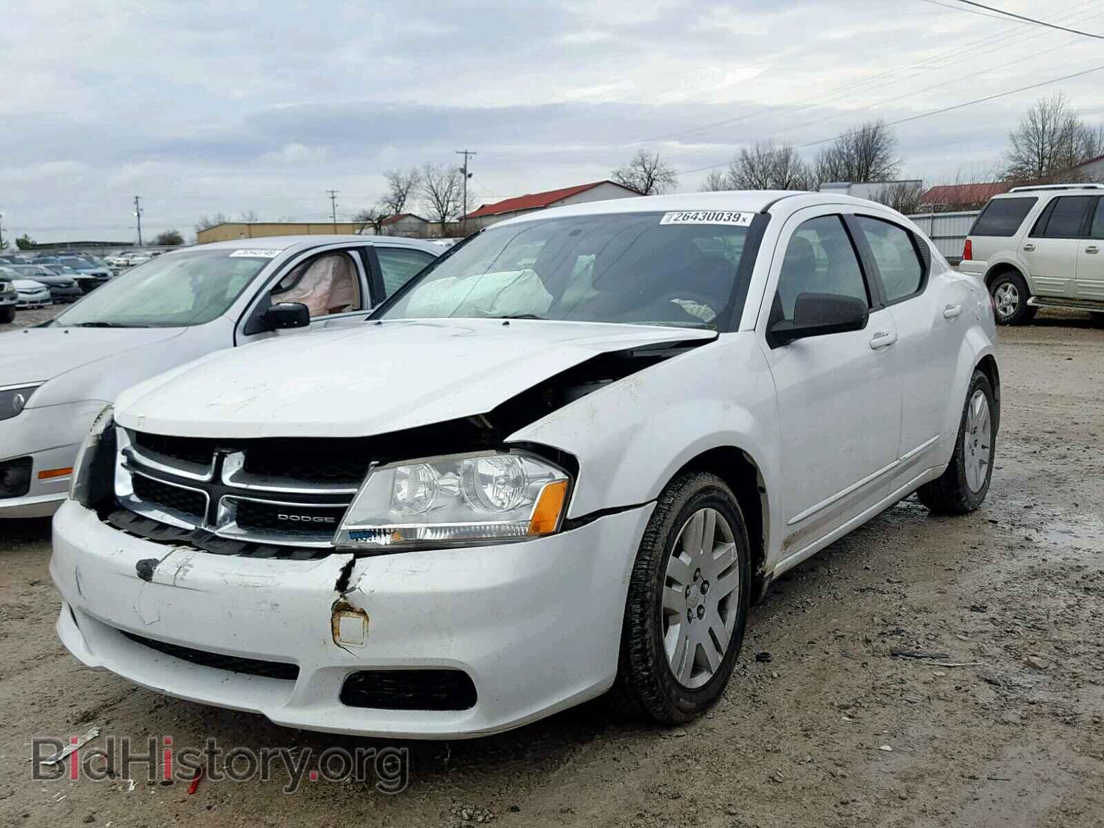 2012 DODGE AVENGER - VIN: 1C3CDZAB7CN133873 - Фото 2