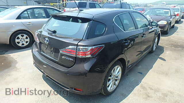 2011 LEXUS CT 200 - VIN: JTHKD5BH6B2037699 - Фото 4