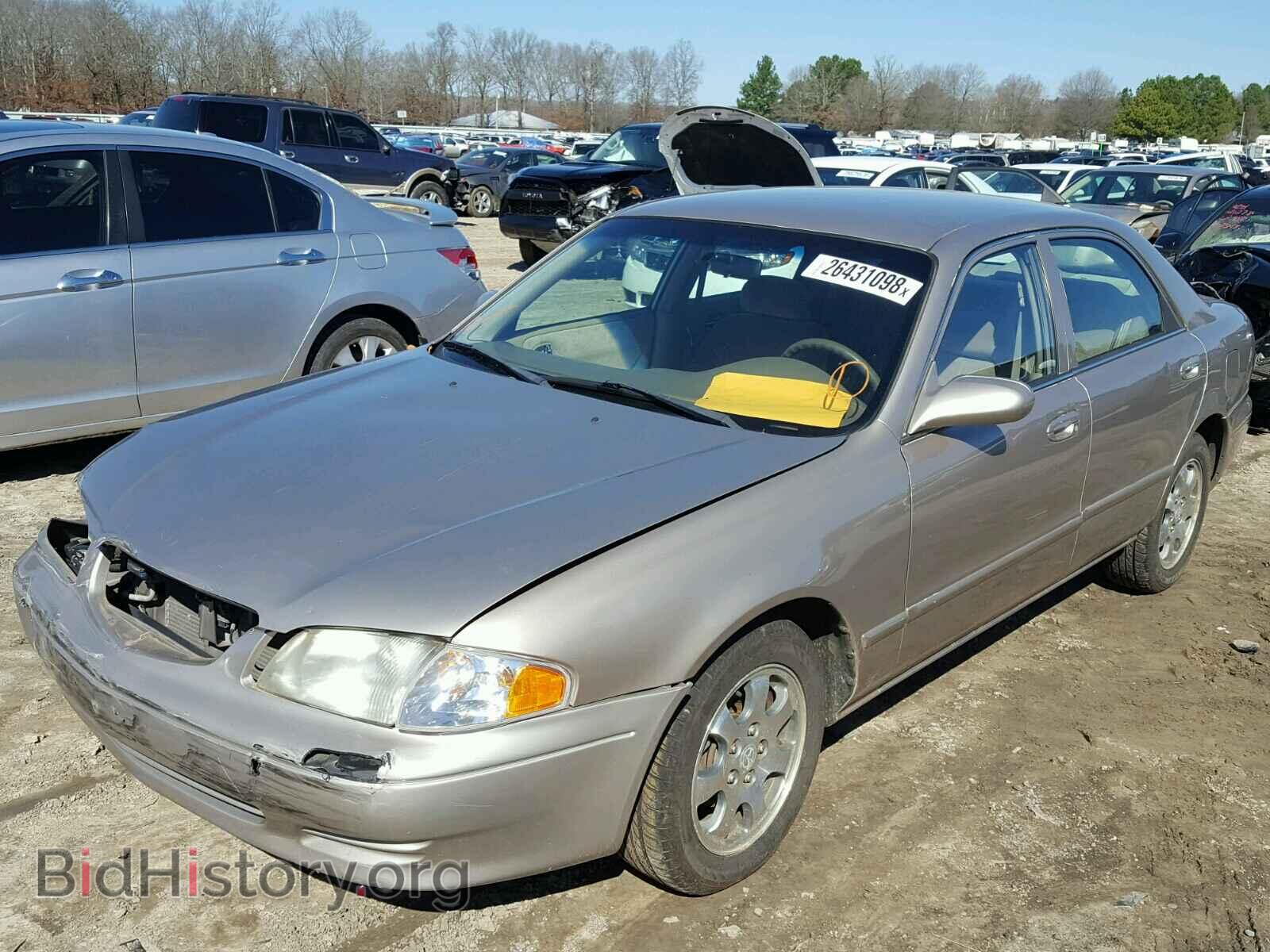2002 MAZDA 626 - VIN: 1YVGF22C725277647 - Фото 2