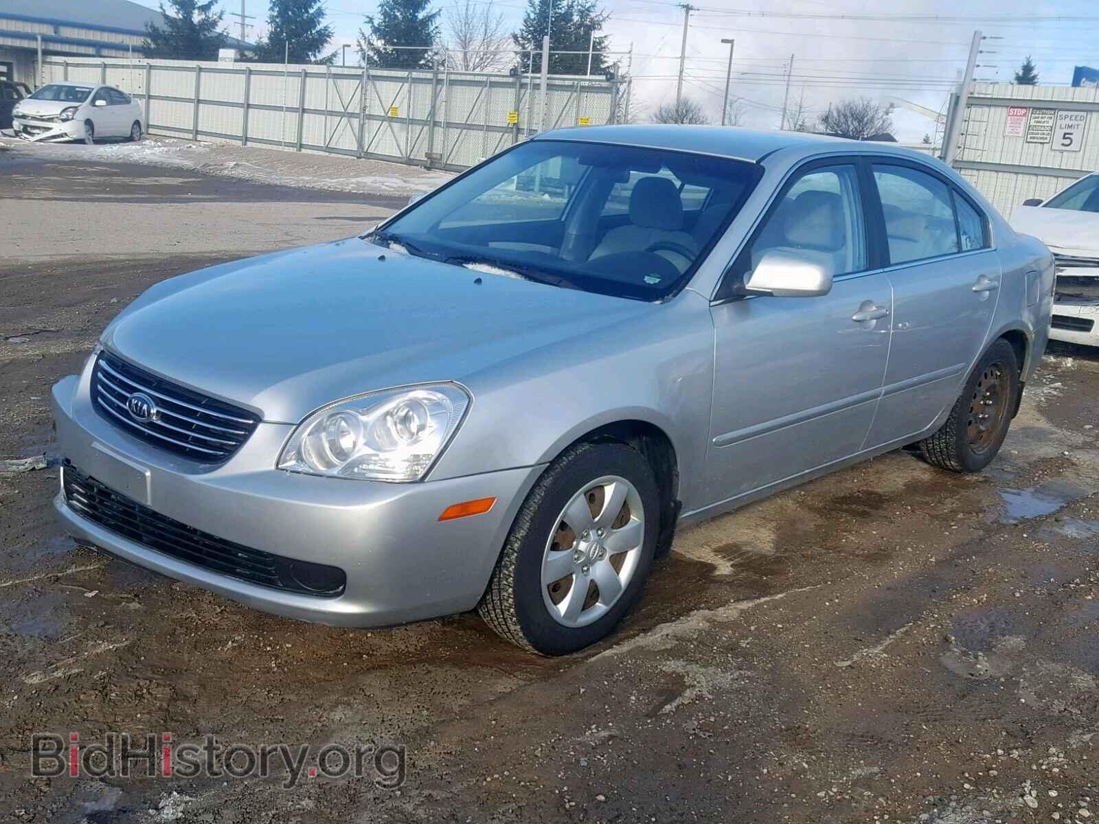 2007 KIA OPTIMA - VIN: KNAGE123X75109525 - Фото 2