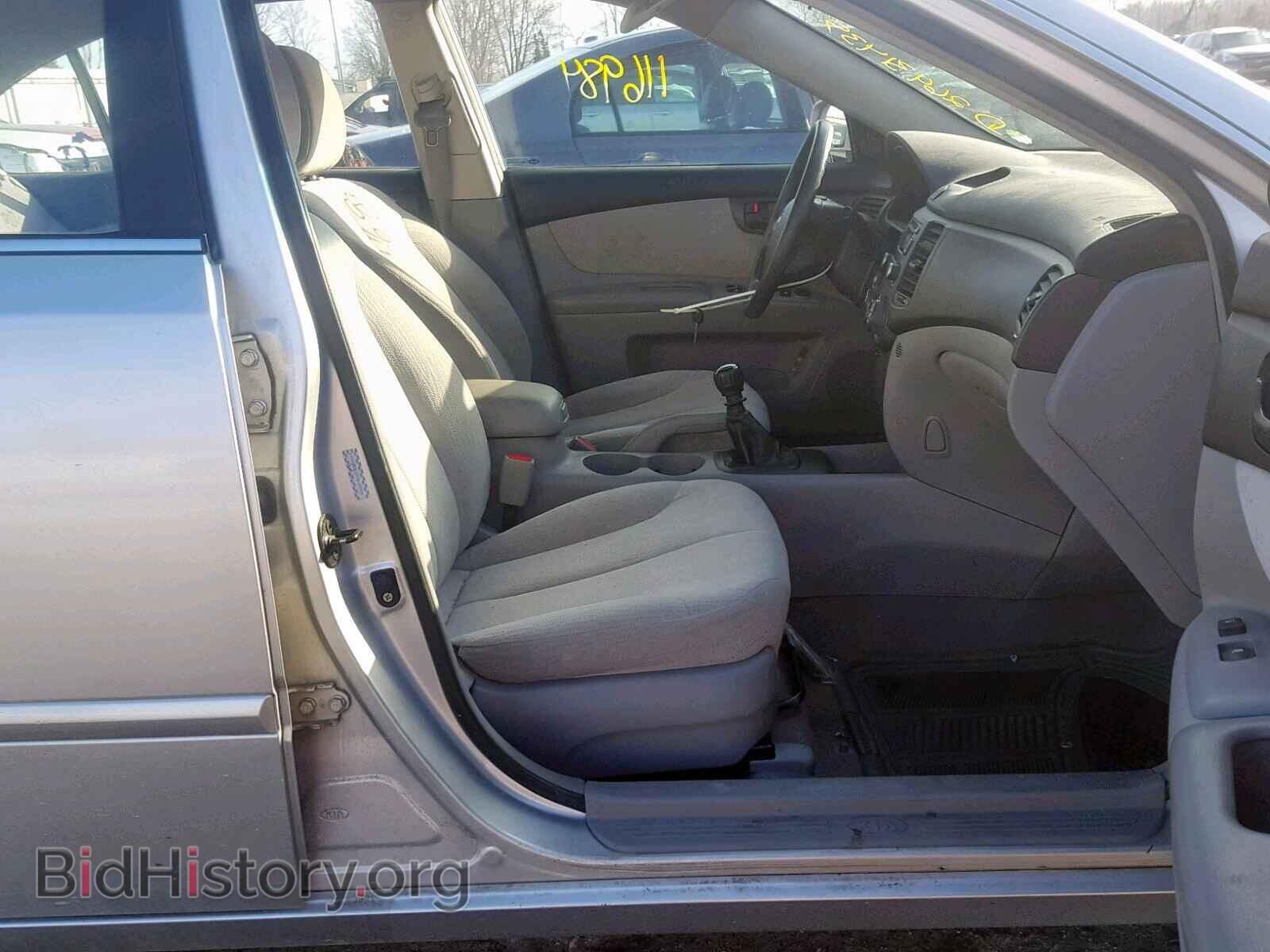 2007 KIA OPTIMA - VIN: KNAGE123X75109525 - Фото 5