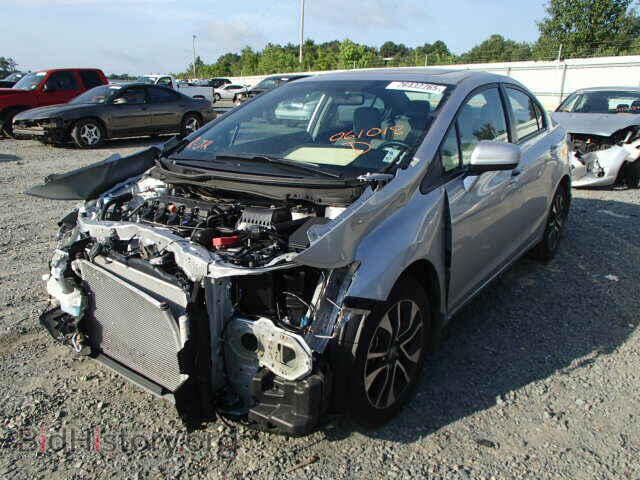 2014 HONDA CIVIC - VIN: 19XFB2F89EE061018 - Фото 2