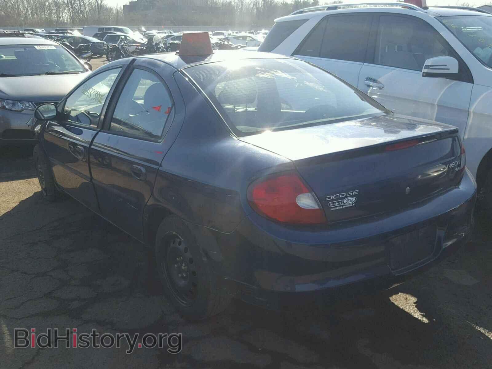 2002 DODGE NEON - VIN: 1B3AS46C82D530401 - Фото 3