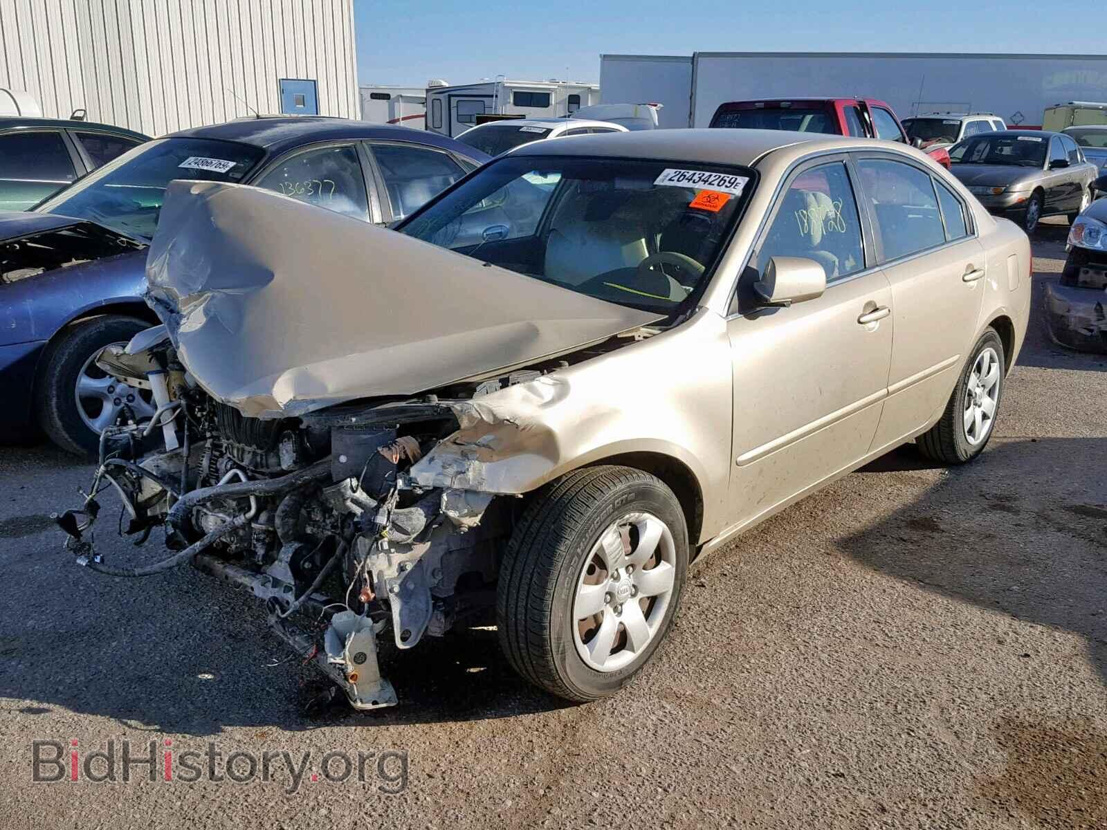 2008 KIA OPTIMA - VIN: KNAGE123385183645 - Фото 2