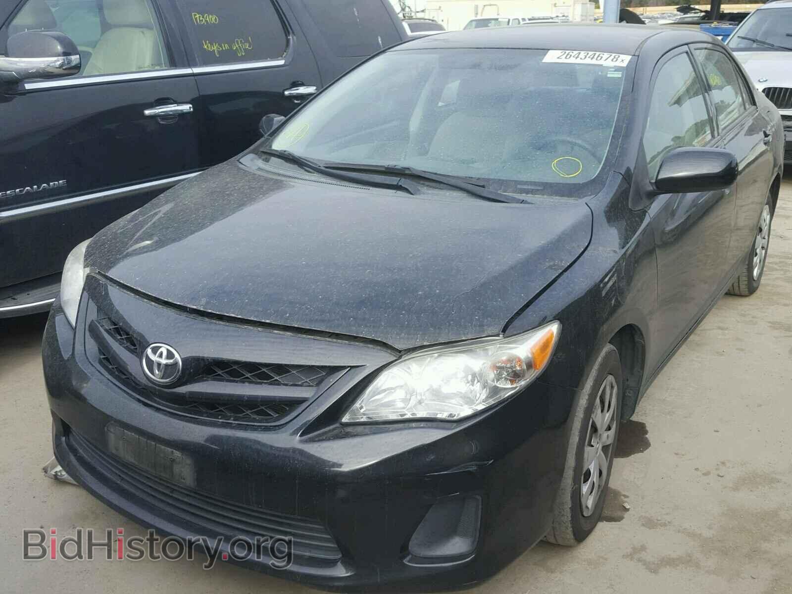 2011 TOYOTA COROLLA BA - VIN: 2T1BU4EEXBC548394 - Фото 2