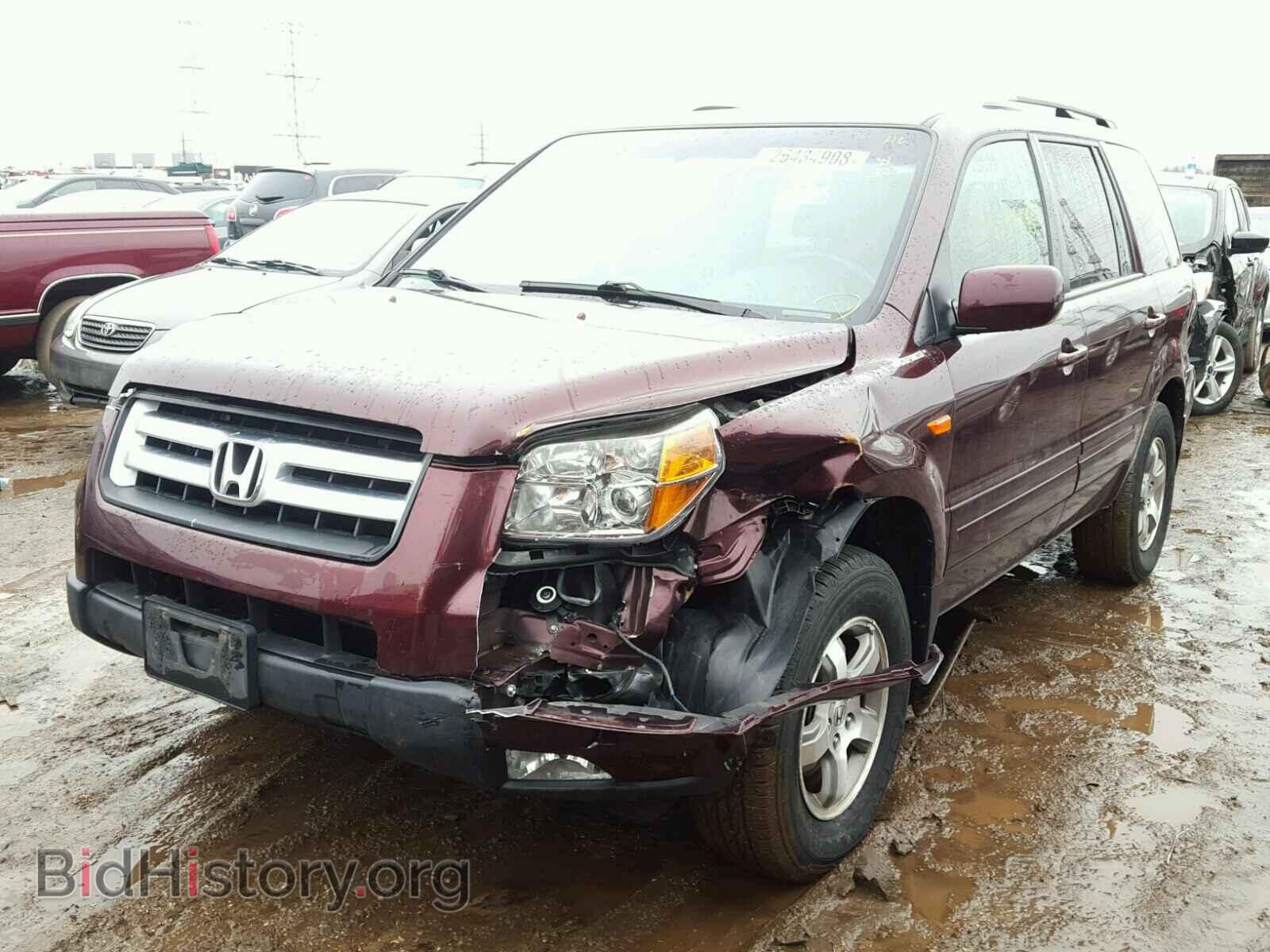 2008 HONDA PILOT - VIN: 5FNYF18758B024378 - Фото 2