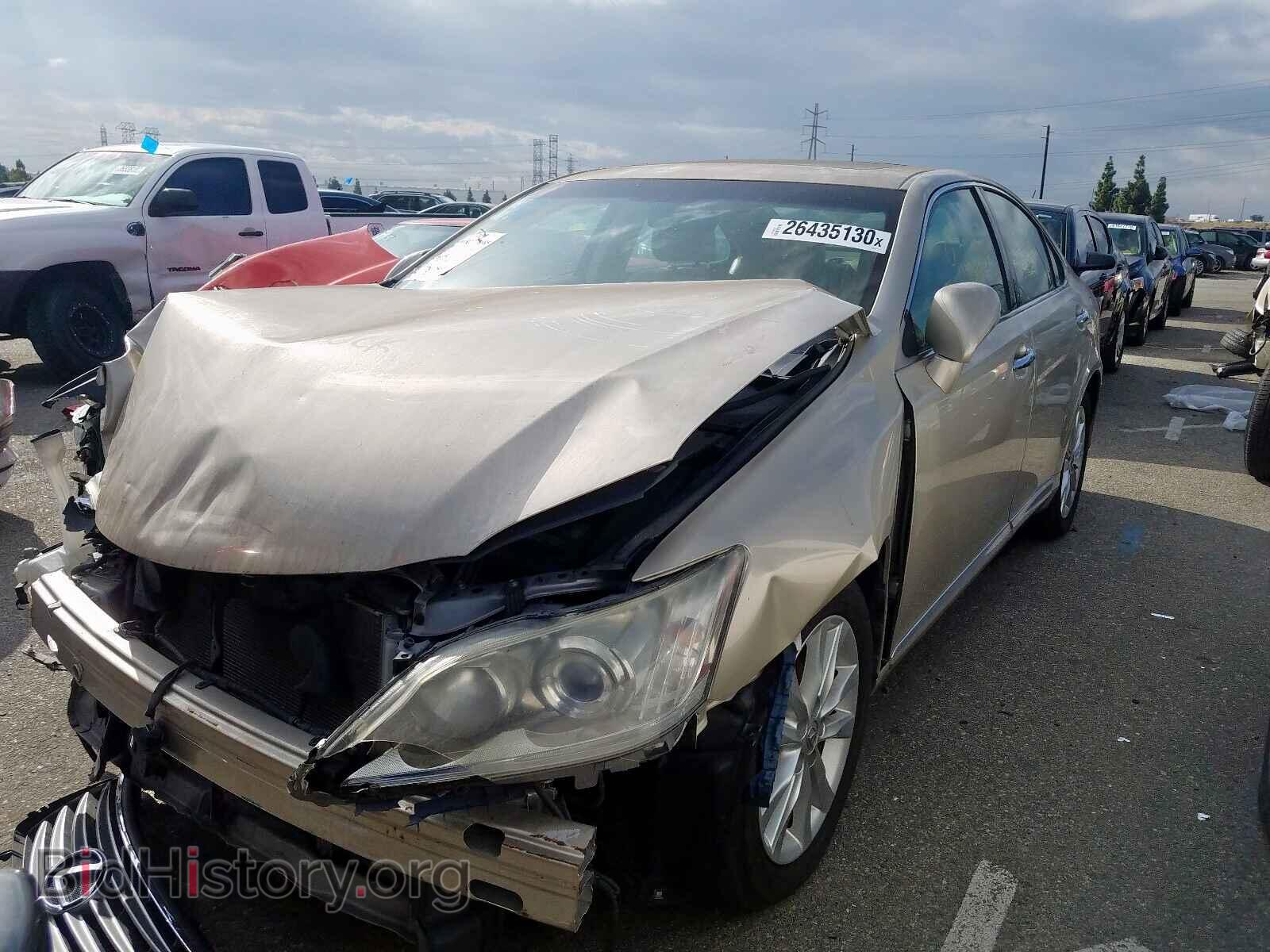 2012 LEXUS ES350 - VIN: JTHBK1EG9C2478262 - Фото 2