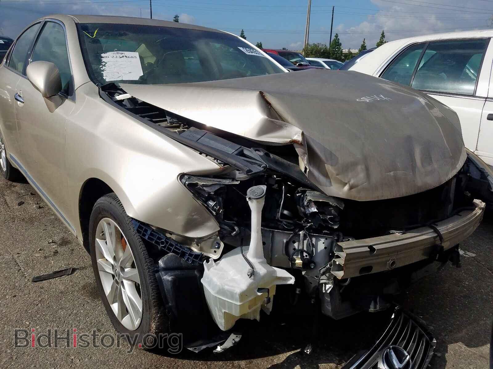 2012 LEXUS ES350 - VIN: JTHBK1EG9C2478262 - Фото 9
