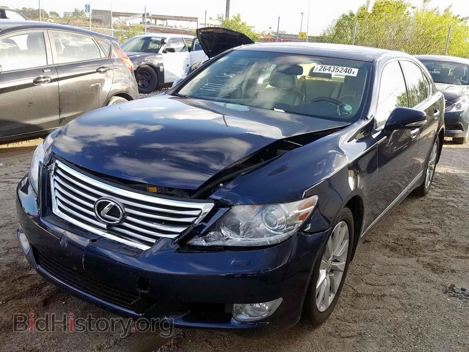 2012 LEXUS LS460 - VIN: JTHCL5EF1C5014851 - Фото 2