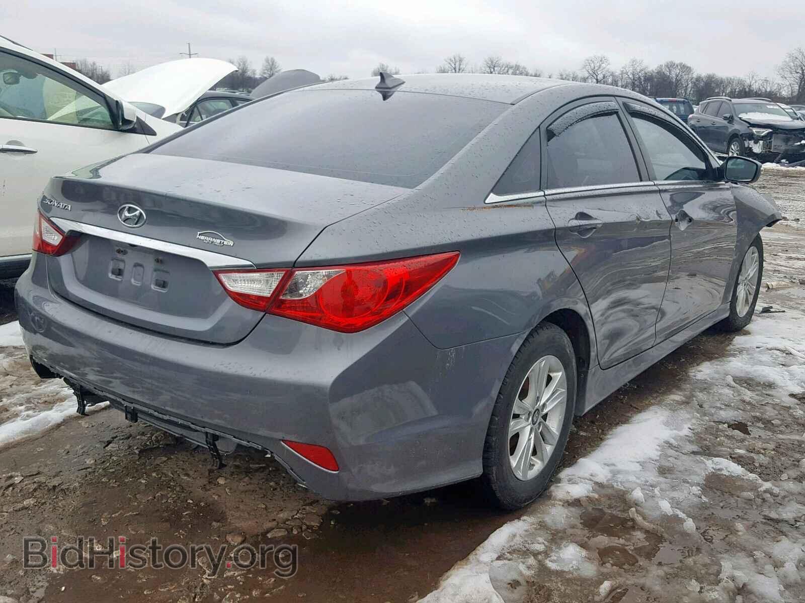 2014 HYUNDAI SONATA - VIN: 5NPEB4AC1EH902425 - Фото 4